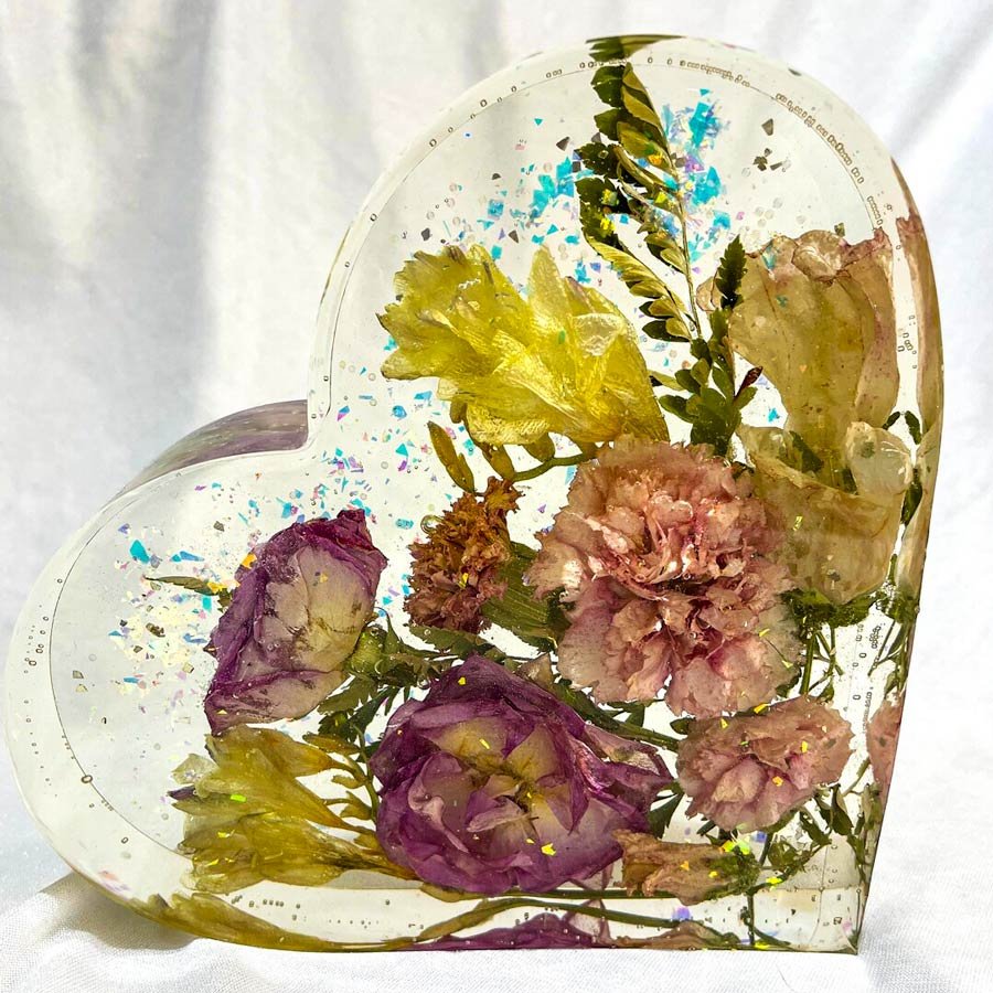 Event and wedding resin decor