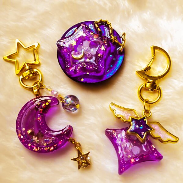 Liquid Luxe Number Charm