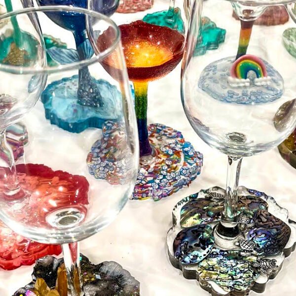 Decorative Wine Glass